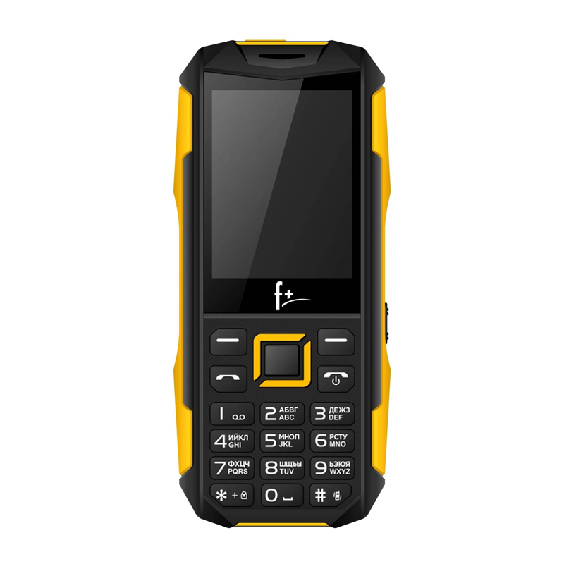 

Мобильный телефон F+ PR240 Black/Yellow