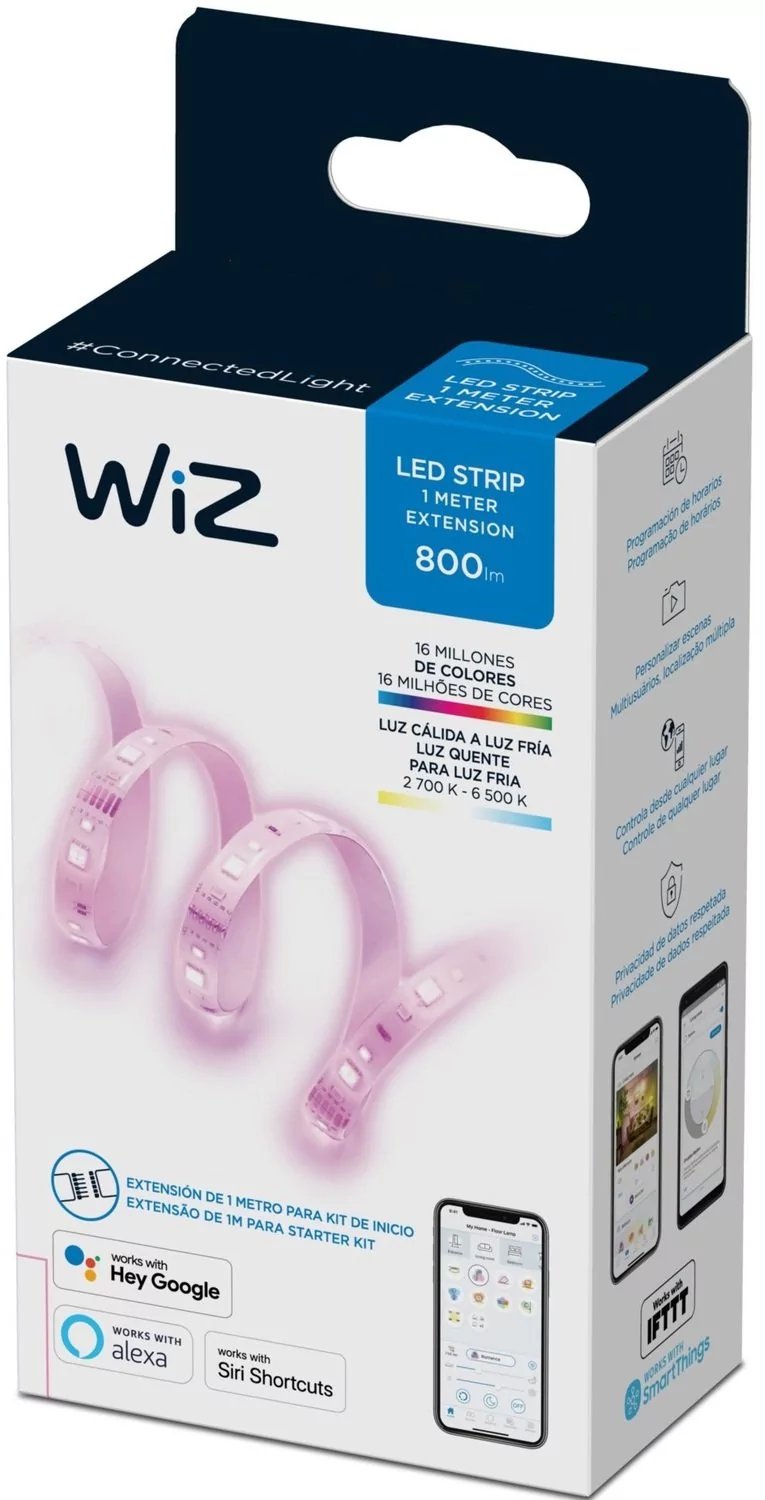 Умная светодиодная лента WiZ Wi-Fi LED Strip 1м 4