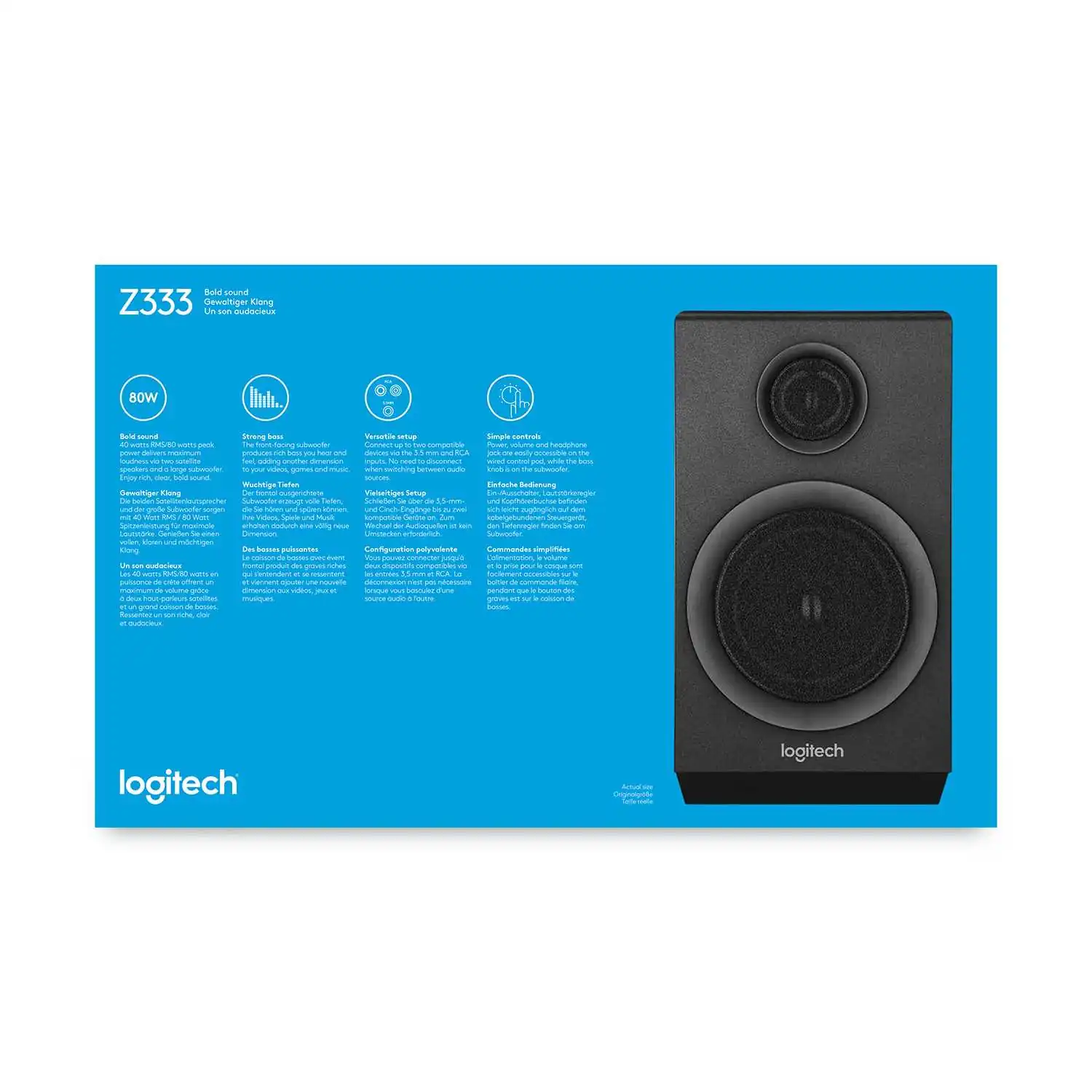 Колонки Logitech Z333 2.1