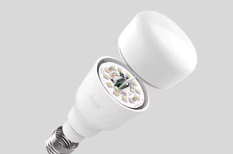 Умная LED-лампочка Yeelight Smart LED Bulb 1S, белая 9
