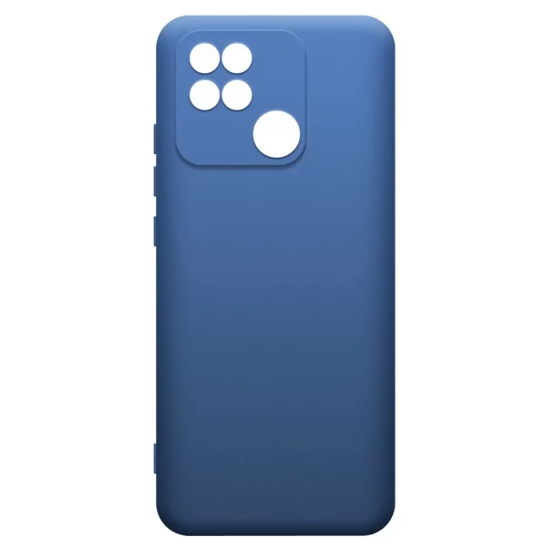 Чехол Borasco Microfiber Case для Xiaomi Redmi 10C, синий 3