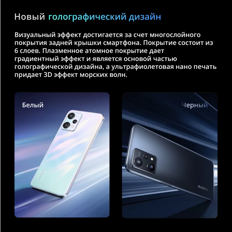 Смартфон Realme 9 5G 4/64 ГБ Stargaze white  32