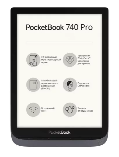 Электронная книга PocketBook 740 Pro Metallic Grey 21