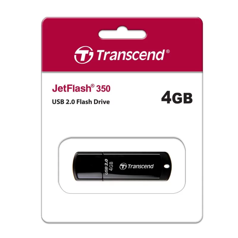 Флешка Transcend JETFLASH 350 4GB 8