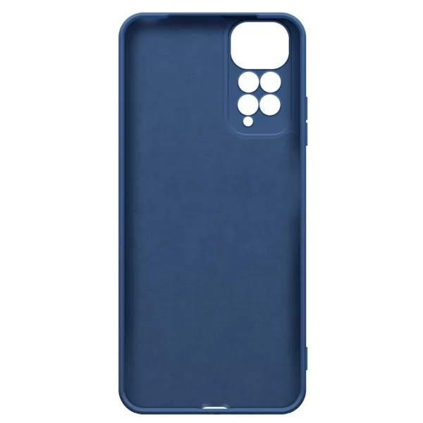 Чехол Borasco Microfiber Case для Xiaomi Redmi Note 11/ 11s, синий 4