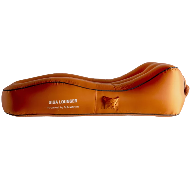 Надувной матрас-шезлонг Aerogogo GIGA CS1, оранжевый 8