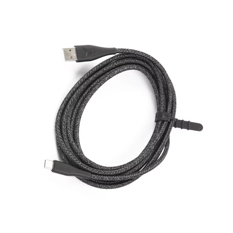 Дата-кабель Usams SJ398 USB-Type-C 3 м, чёрный 2