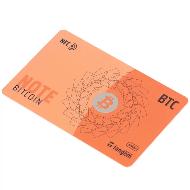 Криптокошелек Tangem Note BTC bitcoin NFC 2