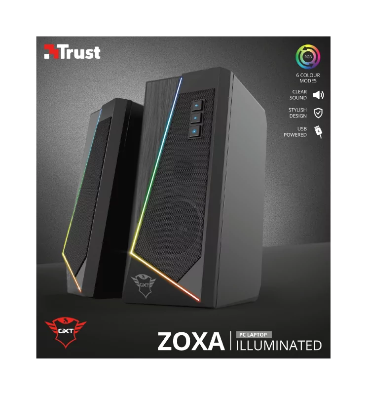 Акустическая система Trust Gaming GXT 609 ZOXA с RGB-подсветкой 10