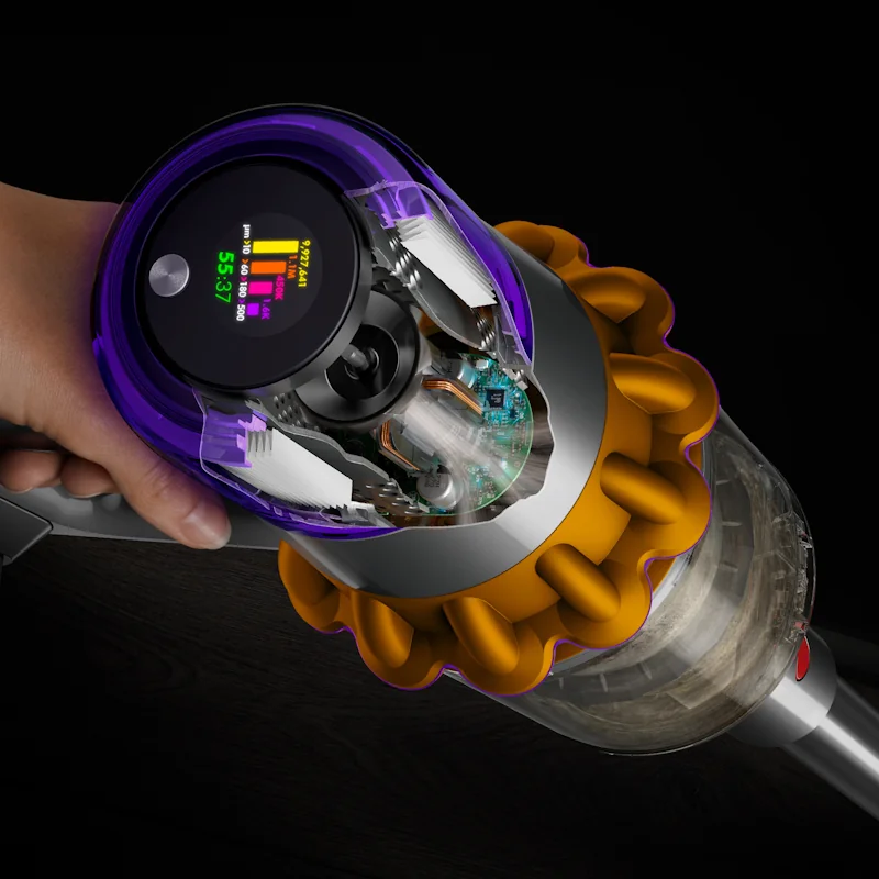 Вертикальный беспроводной пылесос Dyson V15 Detect Absolute купить в ...