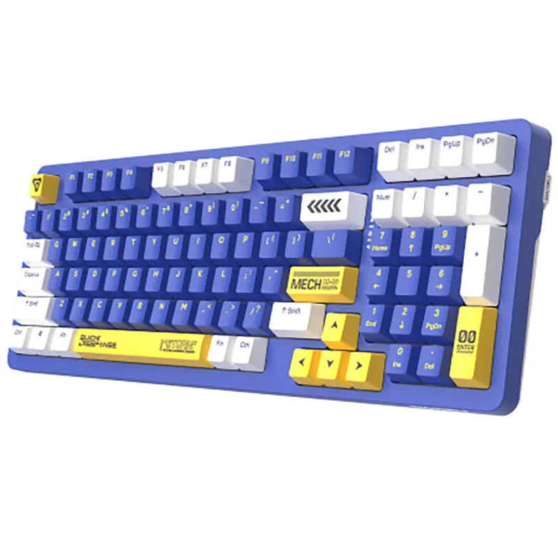 Беспроводная механическая клавиатура Dareu A98 Pro Mecha Blue 4