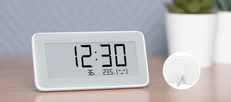 Часы-термогигрометр Xiaomi Temperature and Humidity Monitor Clock 9