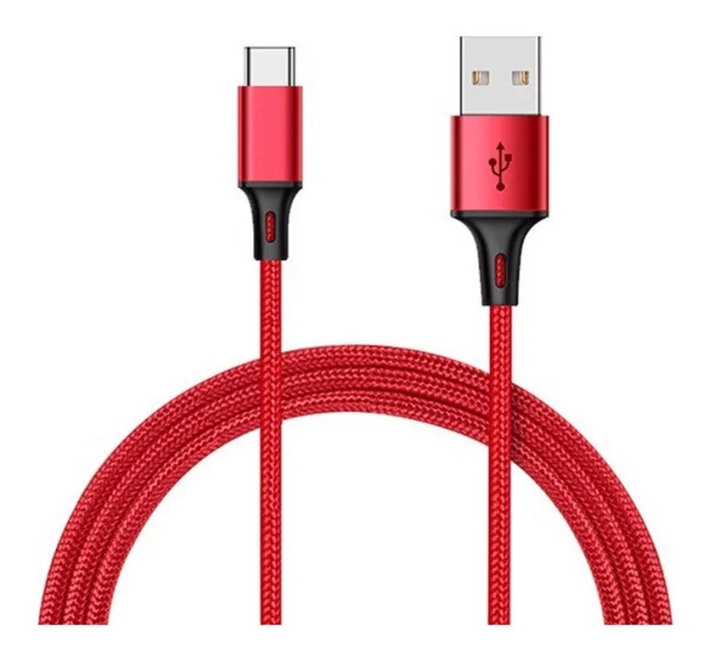 Кабель Mi Braided USB Type-C Cable 100см Red 7