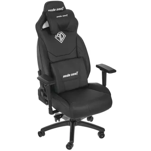 Игровое кресло AndaSeat Throne Series Premium, ПВХ, чёрный 3