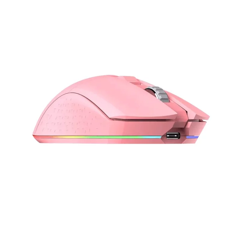 Игровая беспроводная мышь  Dareu EM901 Pink 7