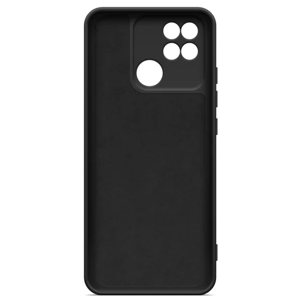 Чехол Borasco Microfiber Case для Xiaomi Redmi 10C, чёрный 4