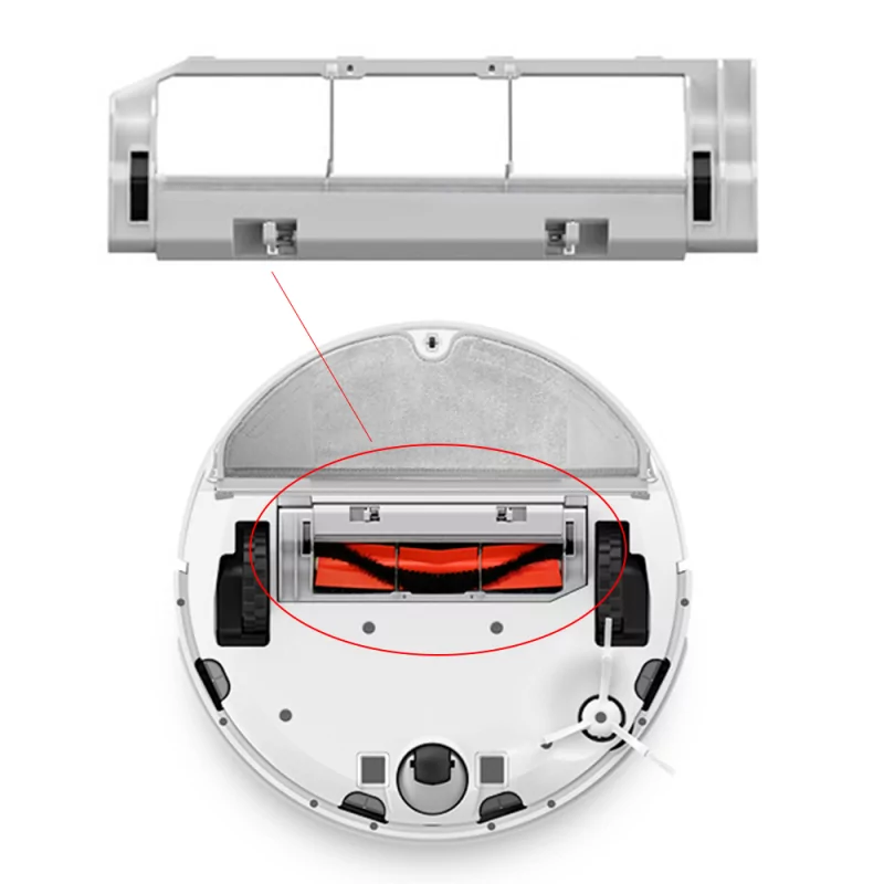 Крышка для основной щетки пылесоса Mi Robot Vacuum Mop, белый 6