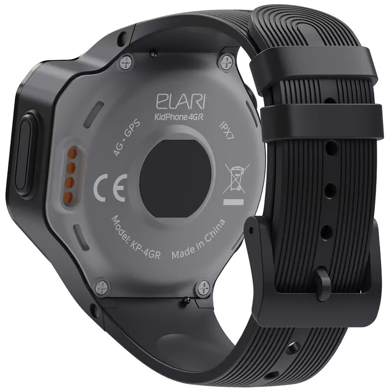 Смарт-часы детские Elari Kidphone 4GR Black 5