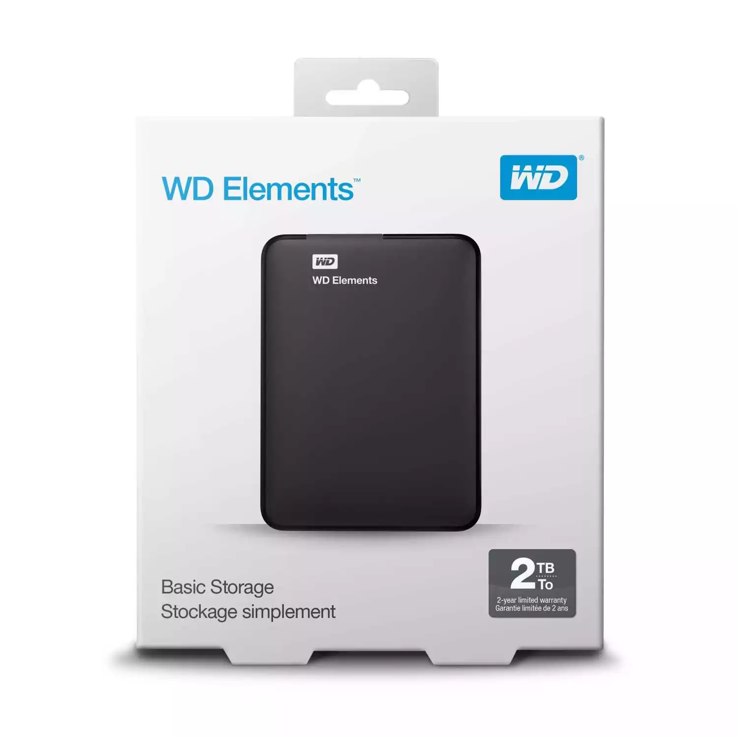 Внешний жёсткий диск WD Elements Portable 2 ТБ 14