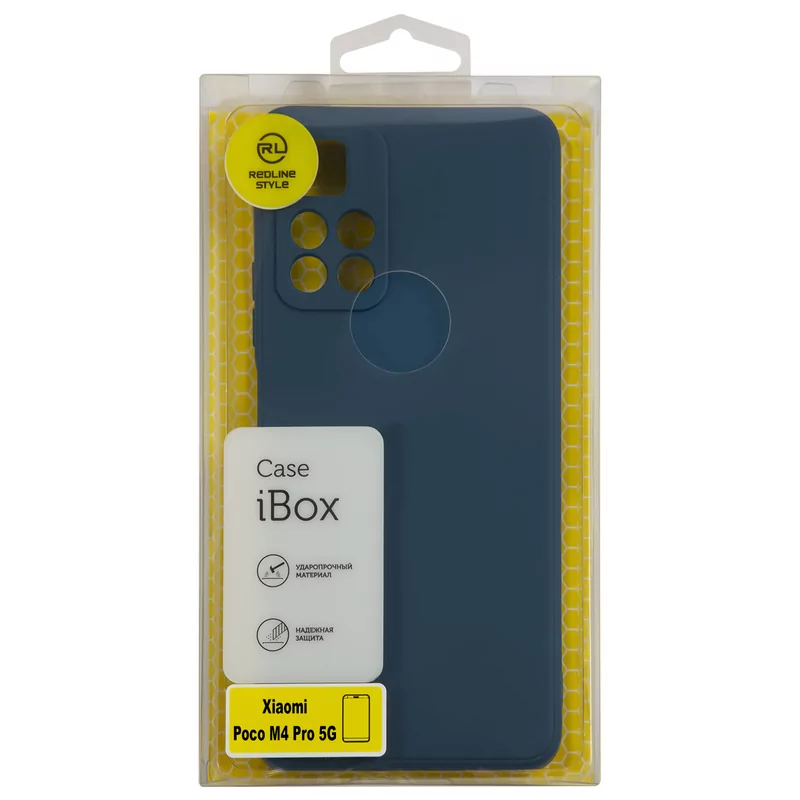 Защитный чехол Red Line iBox Case для Poco M4 Pro 5G, синий 3