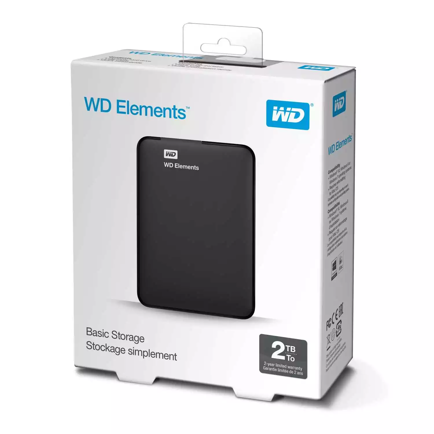 Внешний жёсткий диск WD Elements Portable 2 ТБ 17