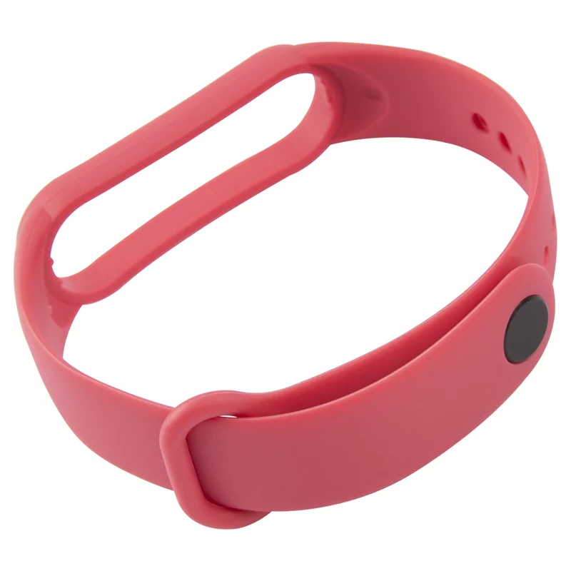 Ремешок силиконовый Red Line для фитнес-браслета Xiaomi Mi Smart Band 6, №33, розово-красный 6