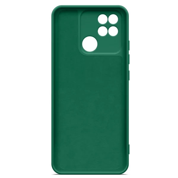 Чехол Borasco Microfiber Case для Xiaomi Redmi 10C, зелёный опал 4