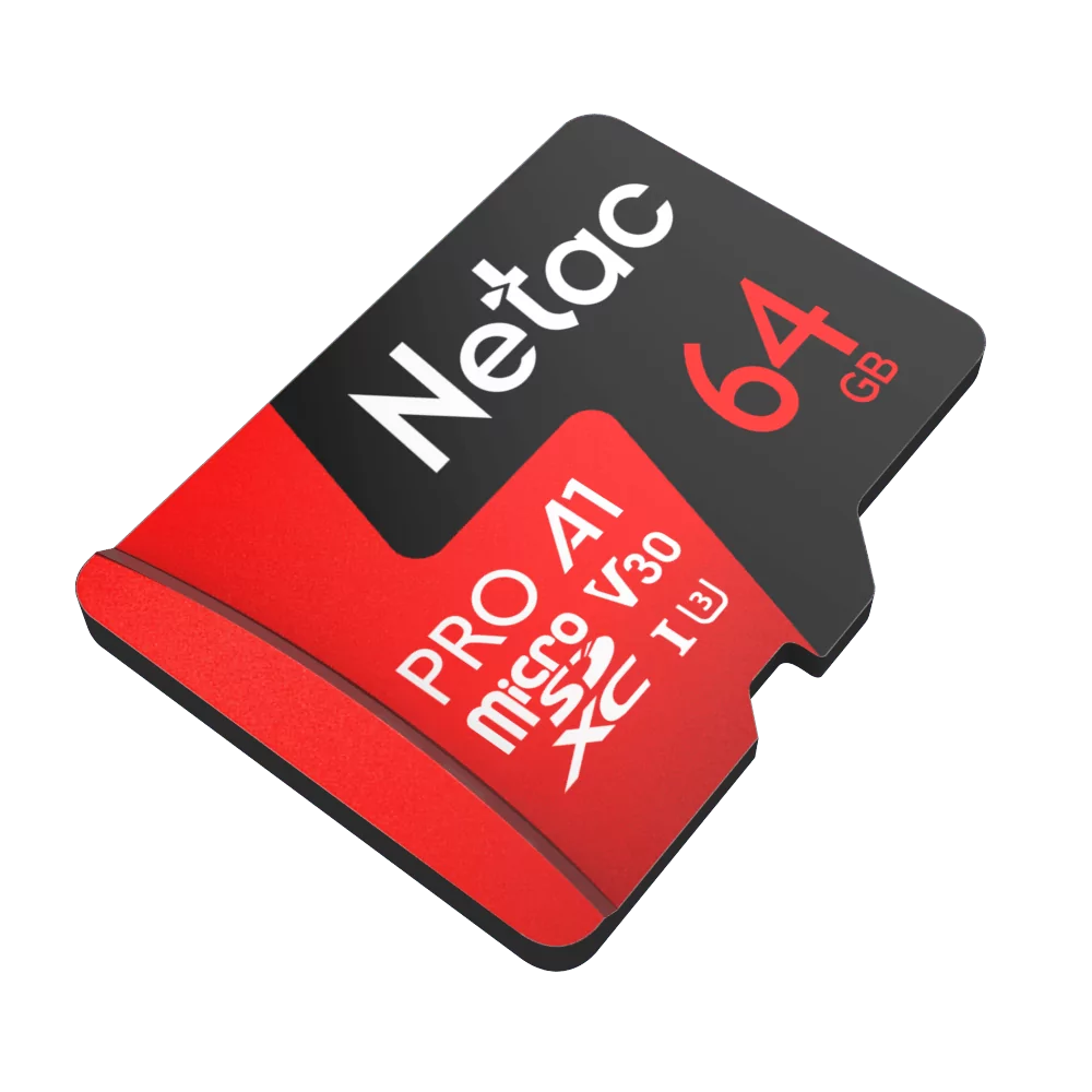 Карта памяти Netac MicroSD P500 Extreme Pro 64GB 7