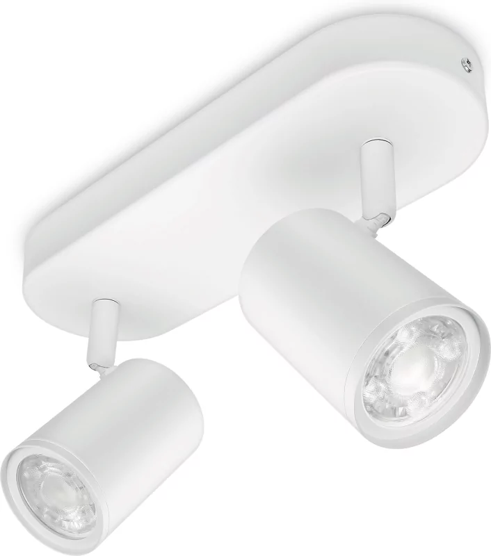 Умный потолочный светильник WiZ Imageo Spots 2x5W W 22-65K RGB, белый 8