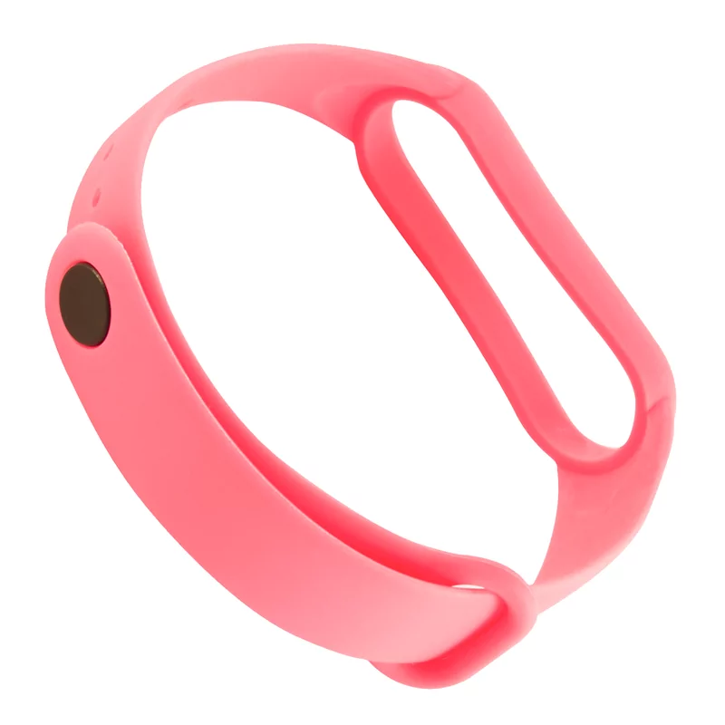 Ремешок силиконовый Red Line для фитнес-браслета Xiaomi Mi Smart Band 6, №21, розовый 2
