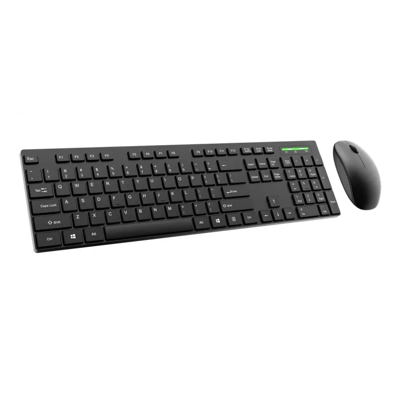 Комплект беспроводная клавиатура + мышь Dareu MK198G Black 5