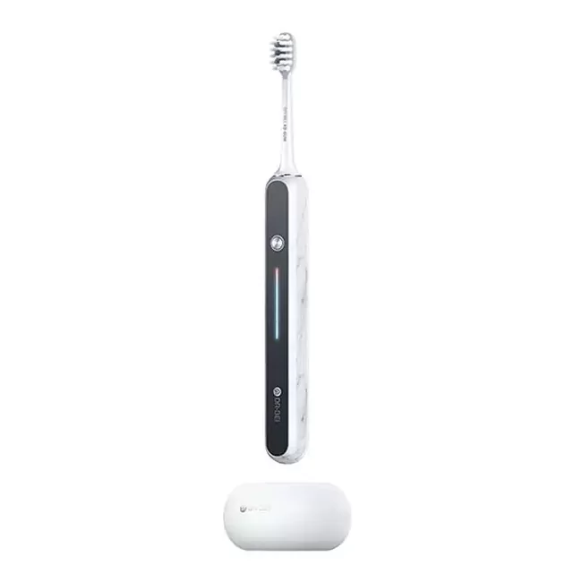 Электрическая зубная щетка DR.BEI Sonic Electric Toothbrush S7, мраморно-белая