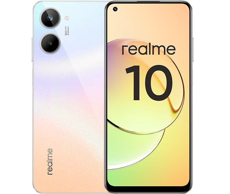 Смартфон Realme 10 4/128 ГБ White 2