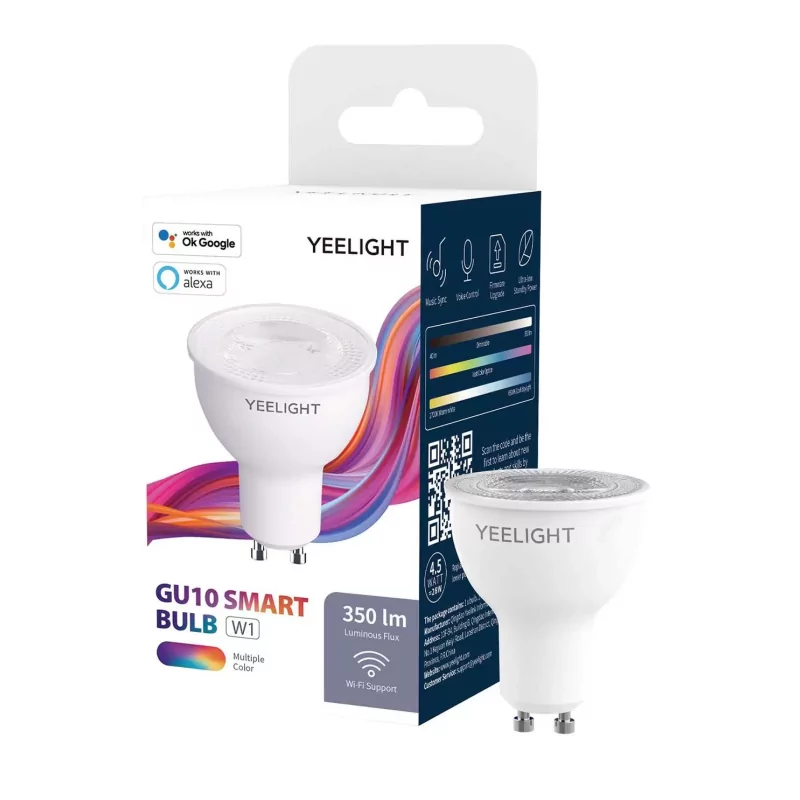 Умная лампочка Yeelight GU10 Smart bulb W1 Dimmable 6