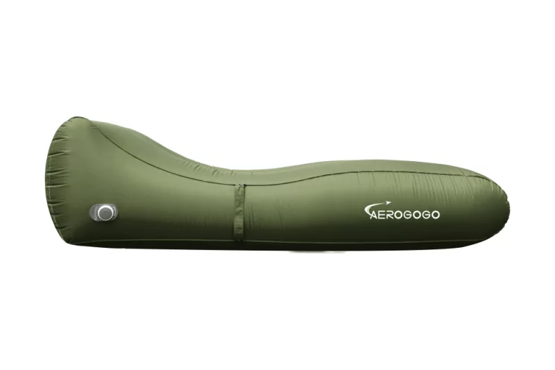 Надувной матрас-шезлонг Aerogogo GIGA PS2, зелёный 2