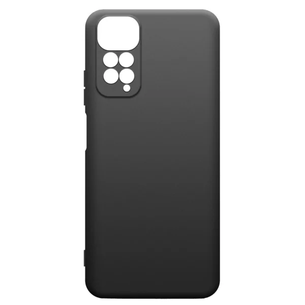 Чехол Borasco Microfiber Case для Xiaomi Redmi Note 11/ 11s, чёрный 5