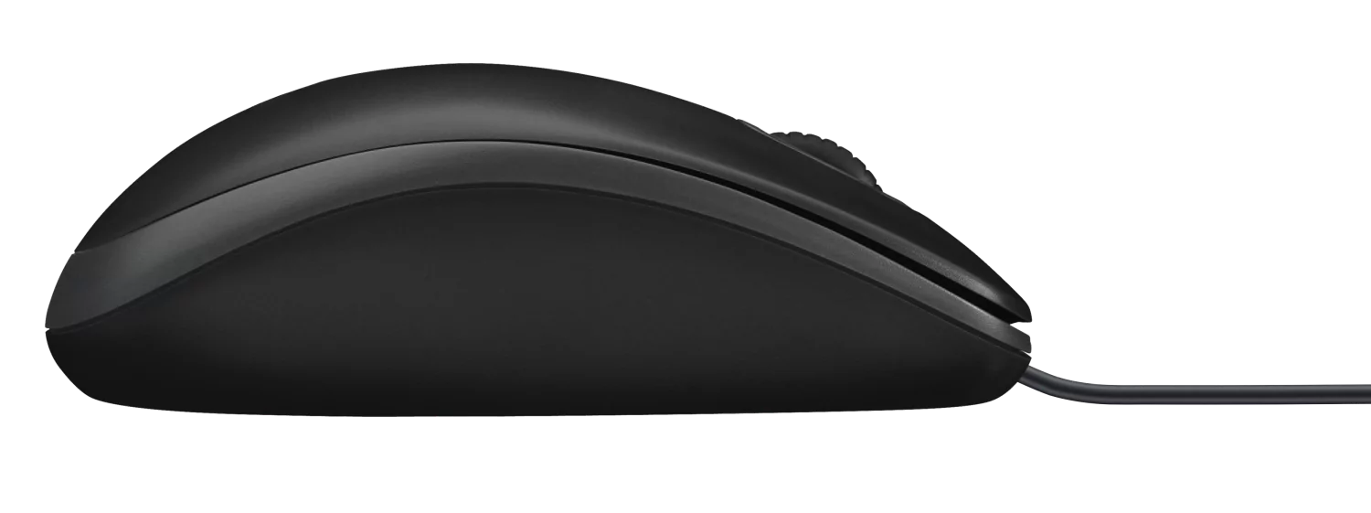Проводная мышь Logitech B100 USB Black 5
