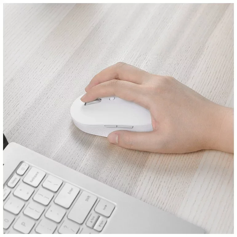 Беспроводная мышь Xiaomi Mi Dual Mode Wireless Mouse Silent Edition White 8