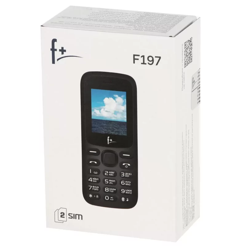 Мобильный телефон F+ F197 Black 6