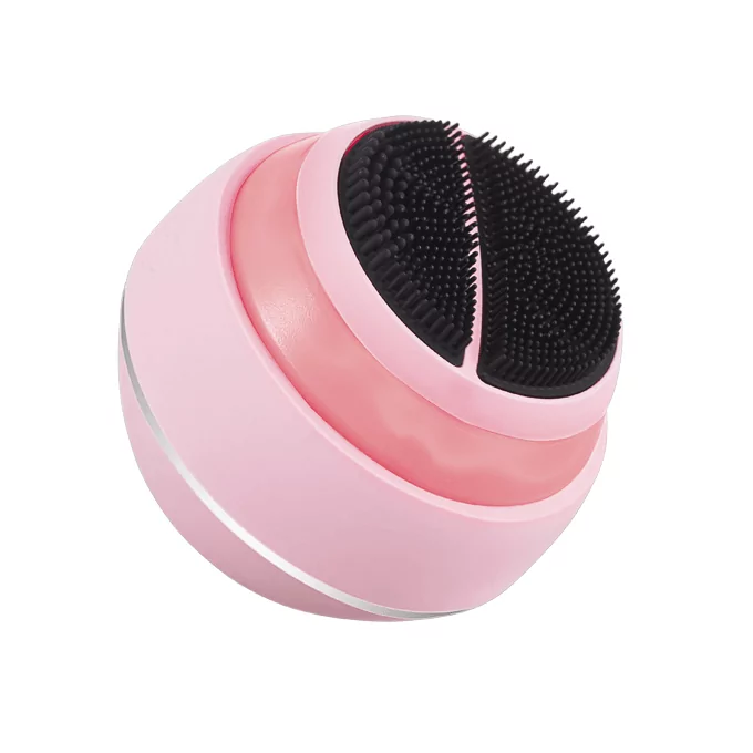 Массажер для ультразвуковой чистки лица FitTop L-Sonic II с функцией EMS, розовый 5