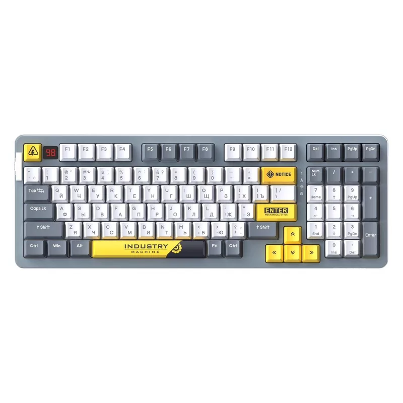 Беспроводная механическая клавиатура Dareu A98 Pro Industrial-Grey