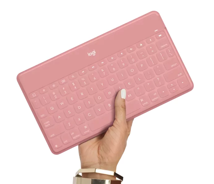 Беспроводная клавиатура Logitech Keys-To-Go Blush Pink 5