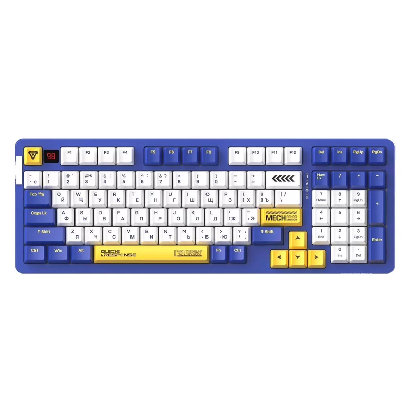 Беспроводная механическая клавиатура Dareu A98 Pro Mecha Blue 9