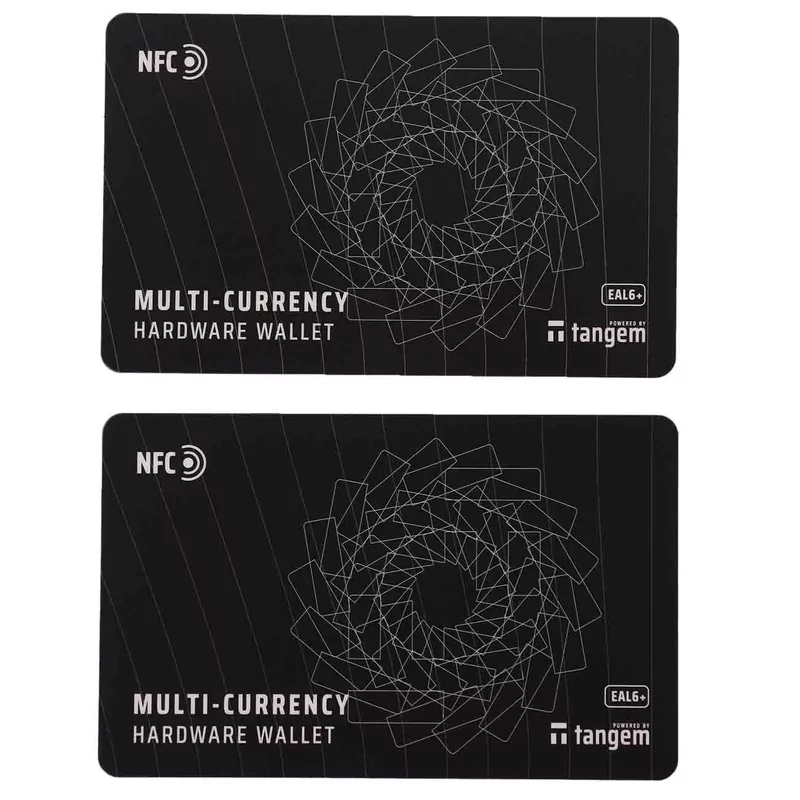 Криптокошелек Tangem Wallet Pack of 2 NFC 2