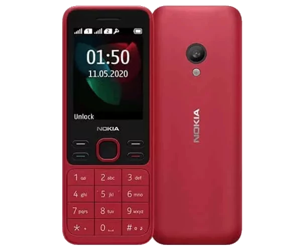 Мобильный кнопочный телефон Nokia 150 красного цвета