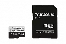 Карта памяти Transcend High Endurance microSDXC 128 ГБ