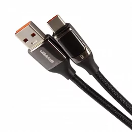 Дата-кабель Usams US-SJ544 U78 USB-Type-C 1.2 м, чёрный