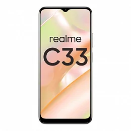Смартфон Realme C33 4/128 ГБ Sandy gold 
