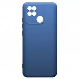 Чехол Borasco Microfiber Case для Xiaomi Redmi 10C, синий