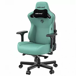 Игровое кресло AndaSeat Kaiser 3 размер XL (180кг), зелёный